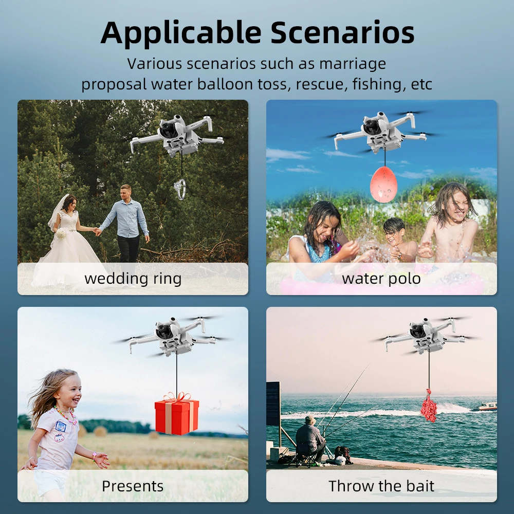 BRDRC Airdrop System for DJI M - Dji Drone Mini 4 Pro ulasan dan harga